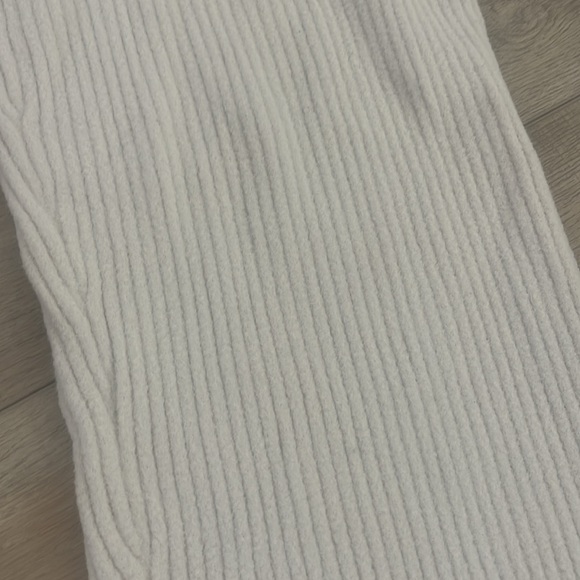 Spiritual Gangster Cozy Chenille Pant Wide Leg Cream White SMALL Ribbed - Picture 4 of 10